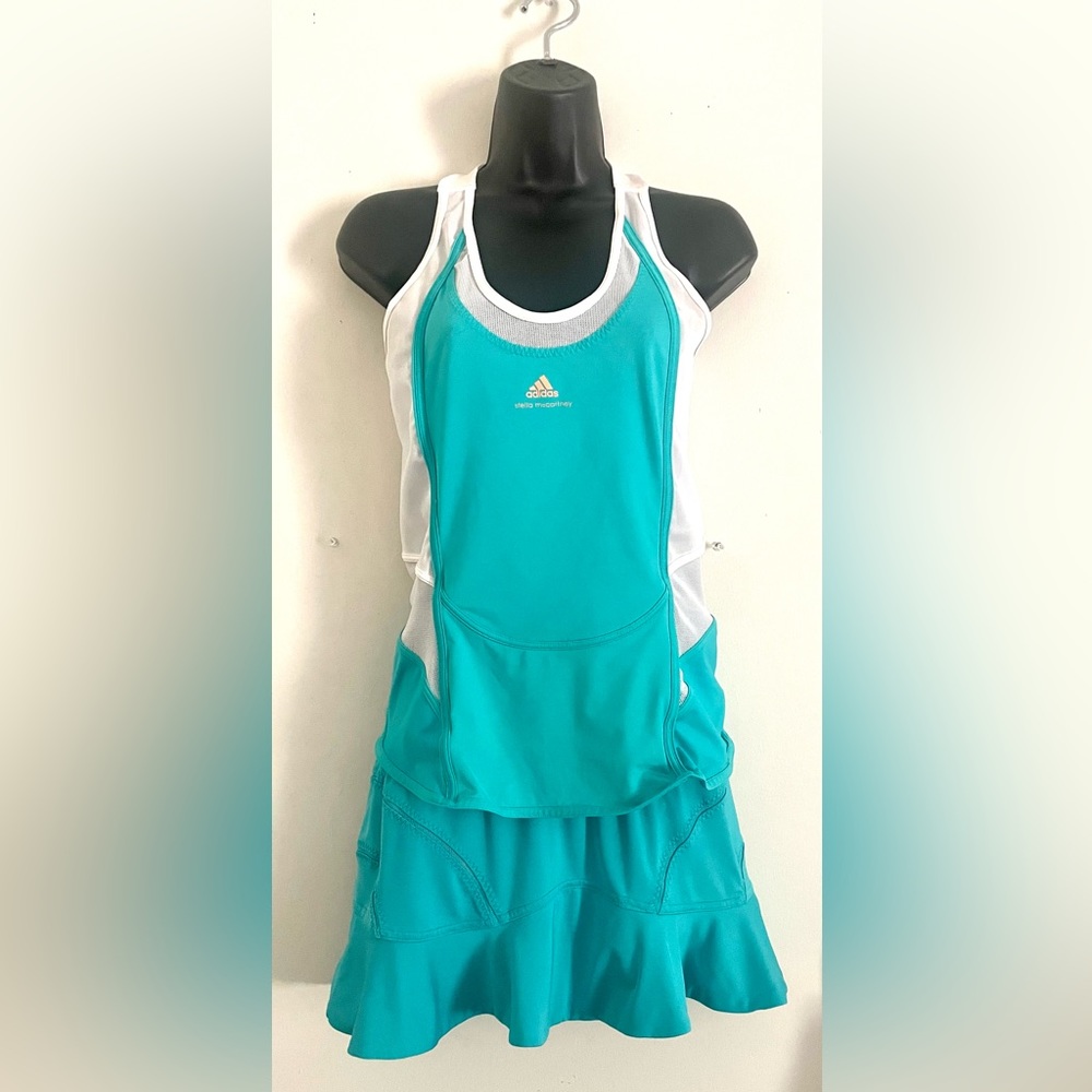 Adidas-Stella McCartney Barricade Tennis Tank/Skirt Set- Size 40-See Size Chart